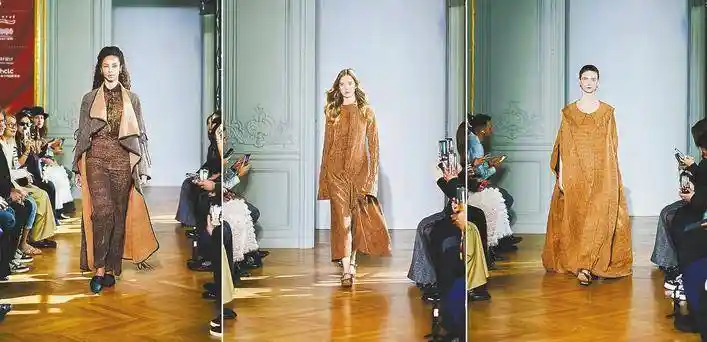 香云纱惊艳巴黎:中国非遗时尚新纪元