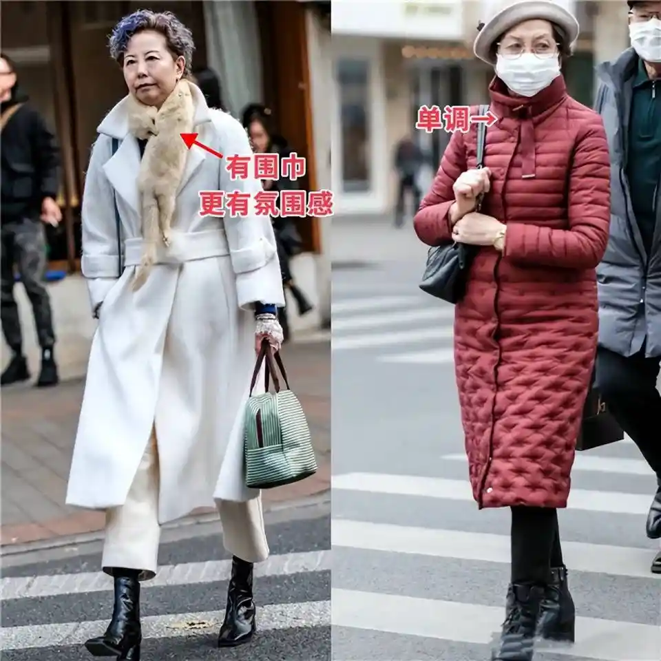 围巾一戴,高下立现:会穿与不会穿的女人差别竟在此