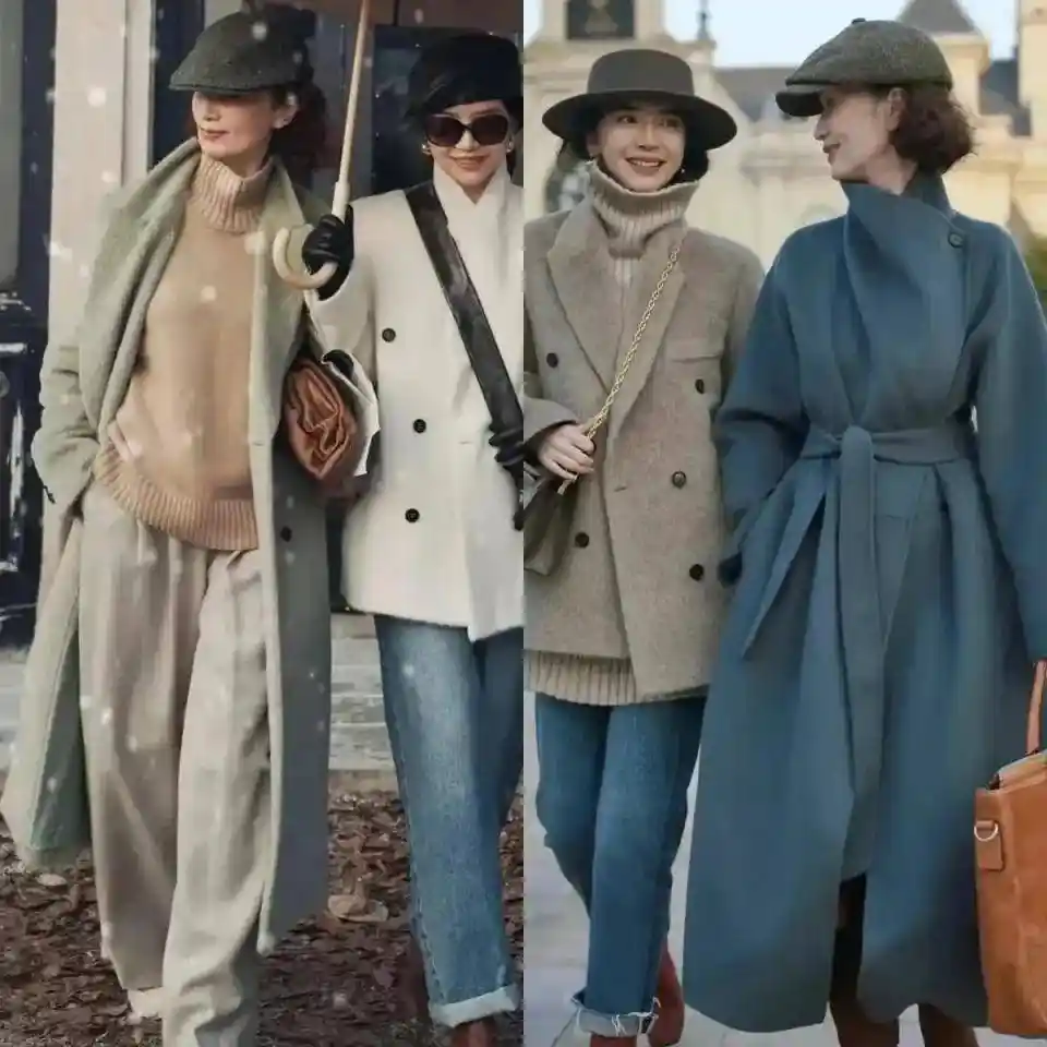 大衣成冬季新宠，保暖时尚双在线，显瘦拉风还高级！