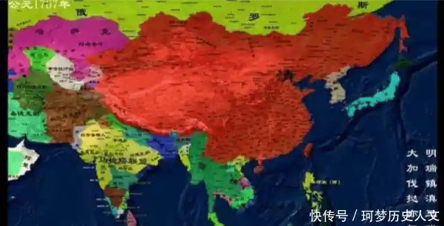 史上疆域TOP4朝代揭秘：元朝竟非第一，唐朝仅排第三！