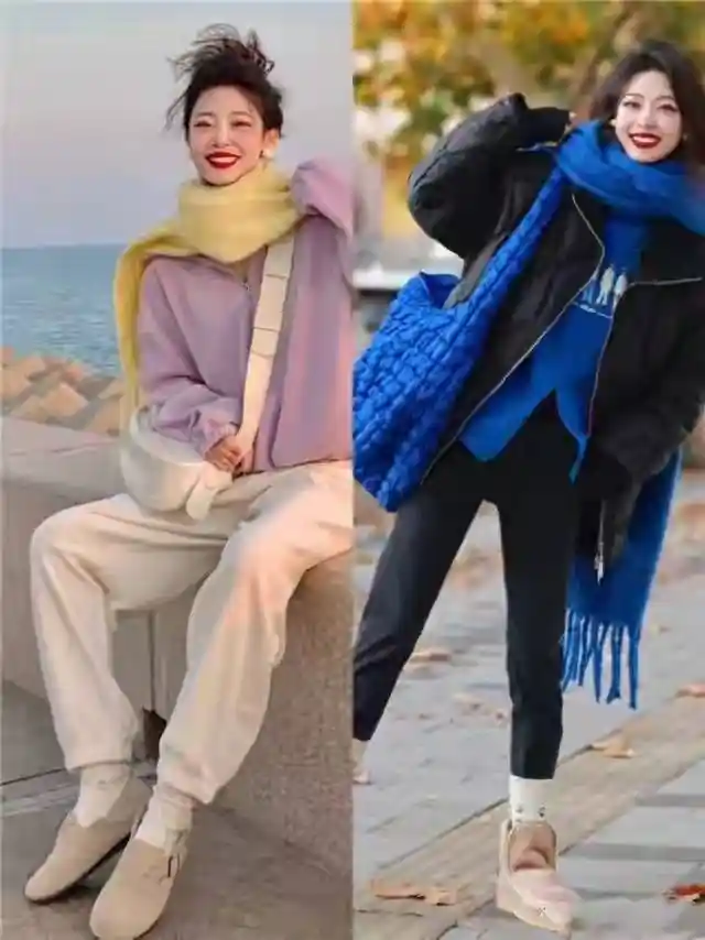 2025冬日爆款围巾席卷全网：从少女到轻熟女，一条围巾穿出温度与风度
