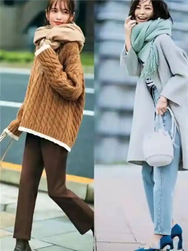 2025冬日爆款围巾席卷全网：从少女到轻熟女，一条围巾穿出温度与风度