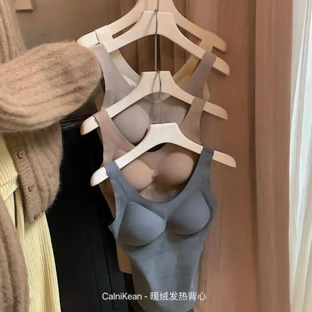 爆款预警!CK德绒无痕暖冬背心引爆社交平台:免Bra设计+买一送一,女性抢购潮席卷全国