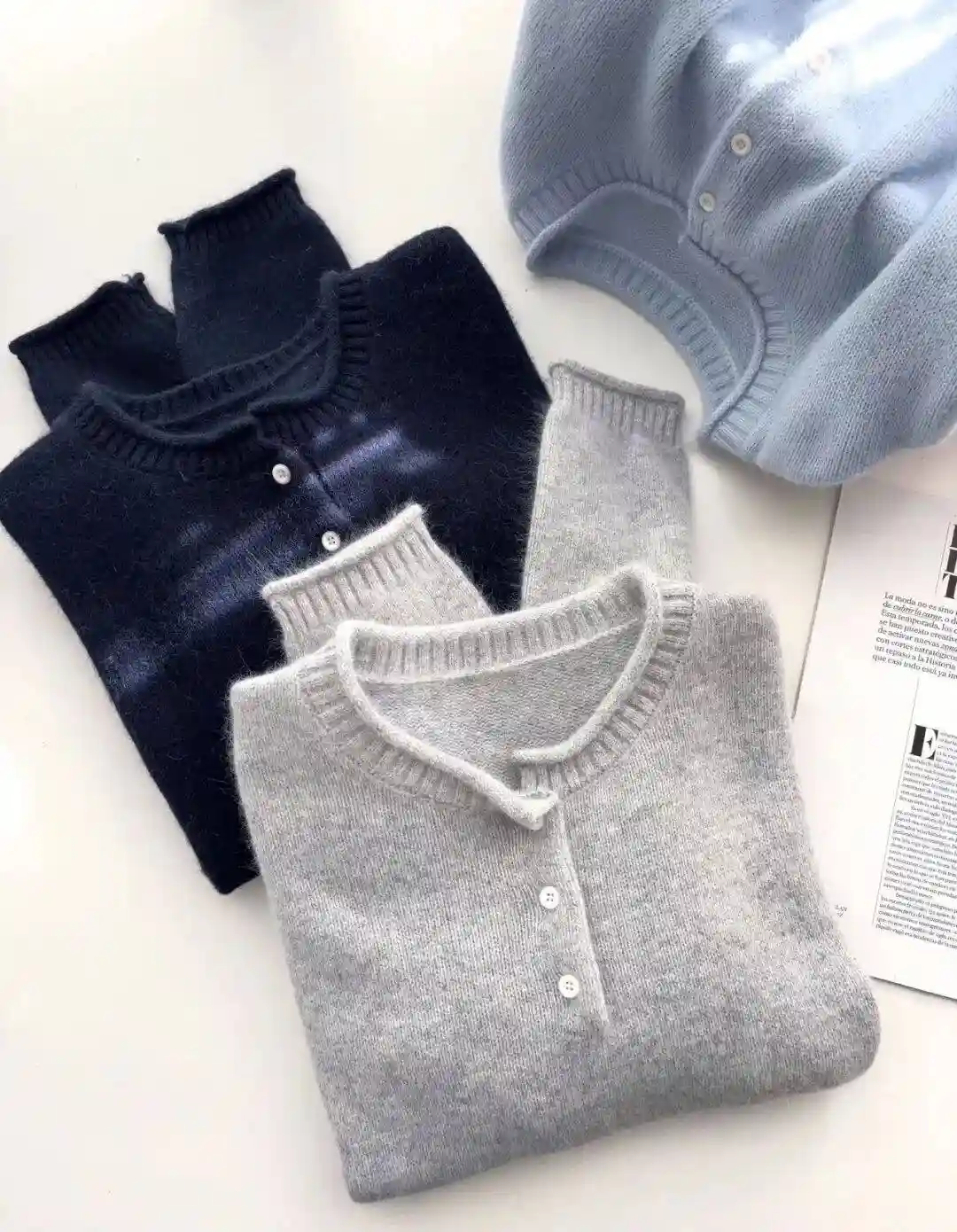 白百何慵懒文艺范穿搭曝光！灰毛衣配牛仔裤秒杀全场