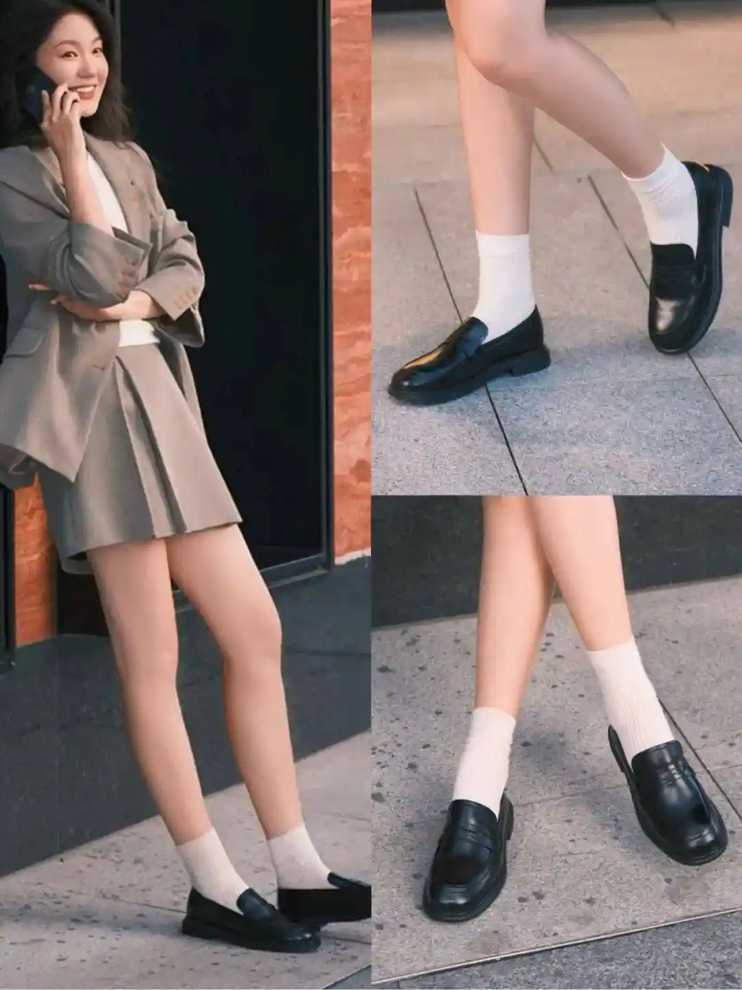 白百何慵懒文艺范穿搭曝光！灰毛衣配牛仔裤秒杀全场