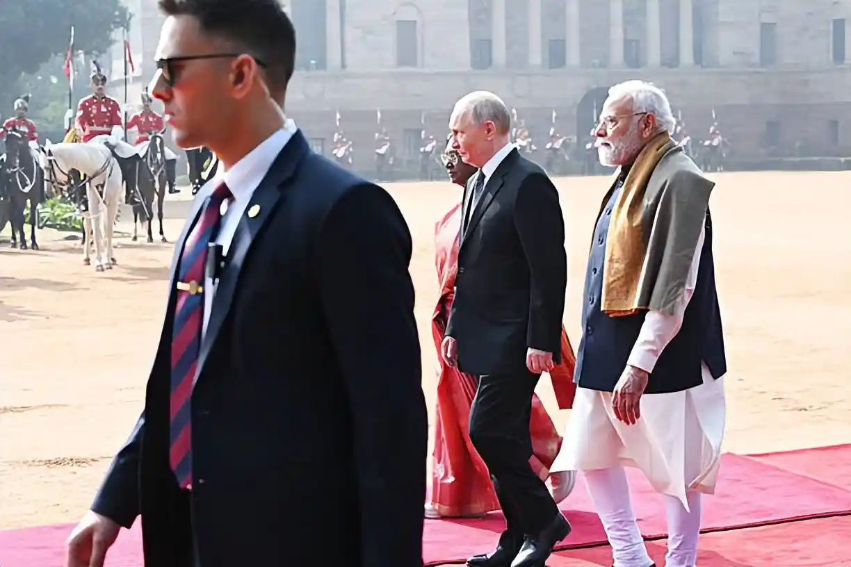 莫迪盛宴迎普京!顶级国宴震撼登场,普京风采依旧惊艳全场
