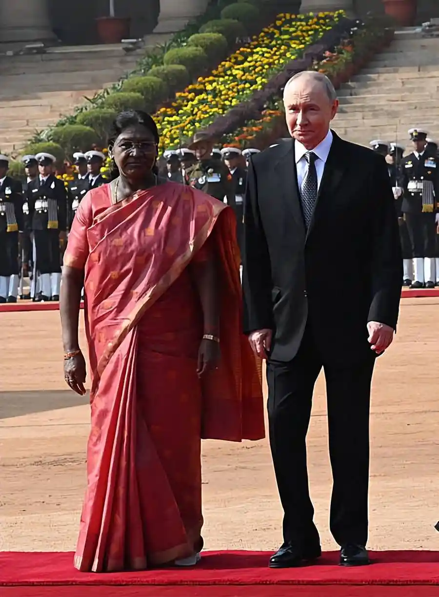 莫迪盛宴迎普京!顶级国宴震撼登场,普京风采依旧惊艳全场