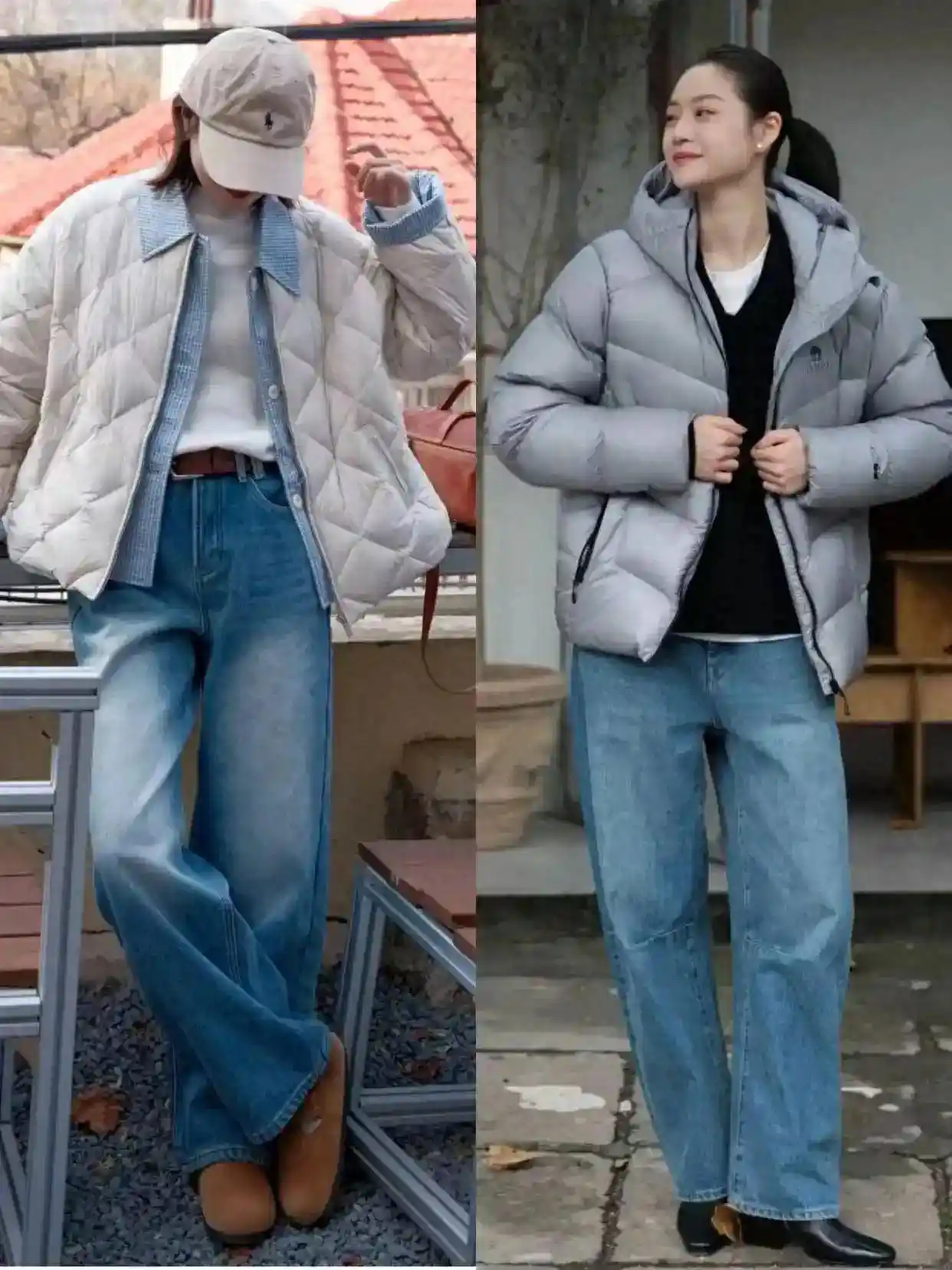 今冬羽绒服这样搭，3条裤子让你时髦到爆！