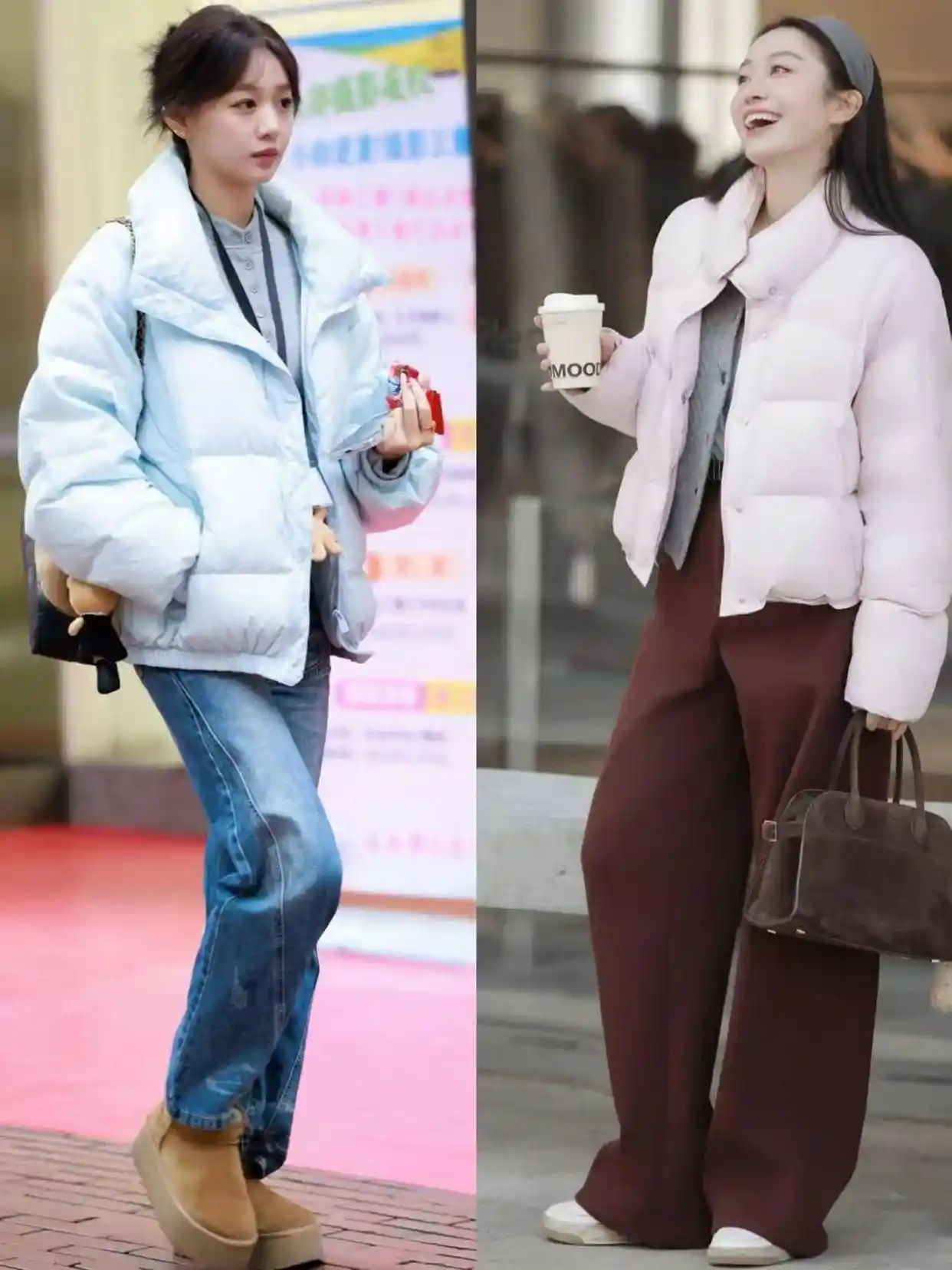 今冬羽绒服这样搭，3条裤子让你时髦到爆！