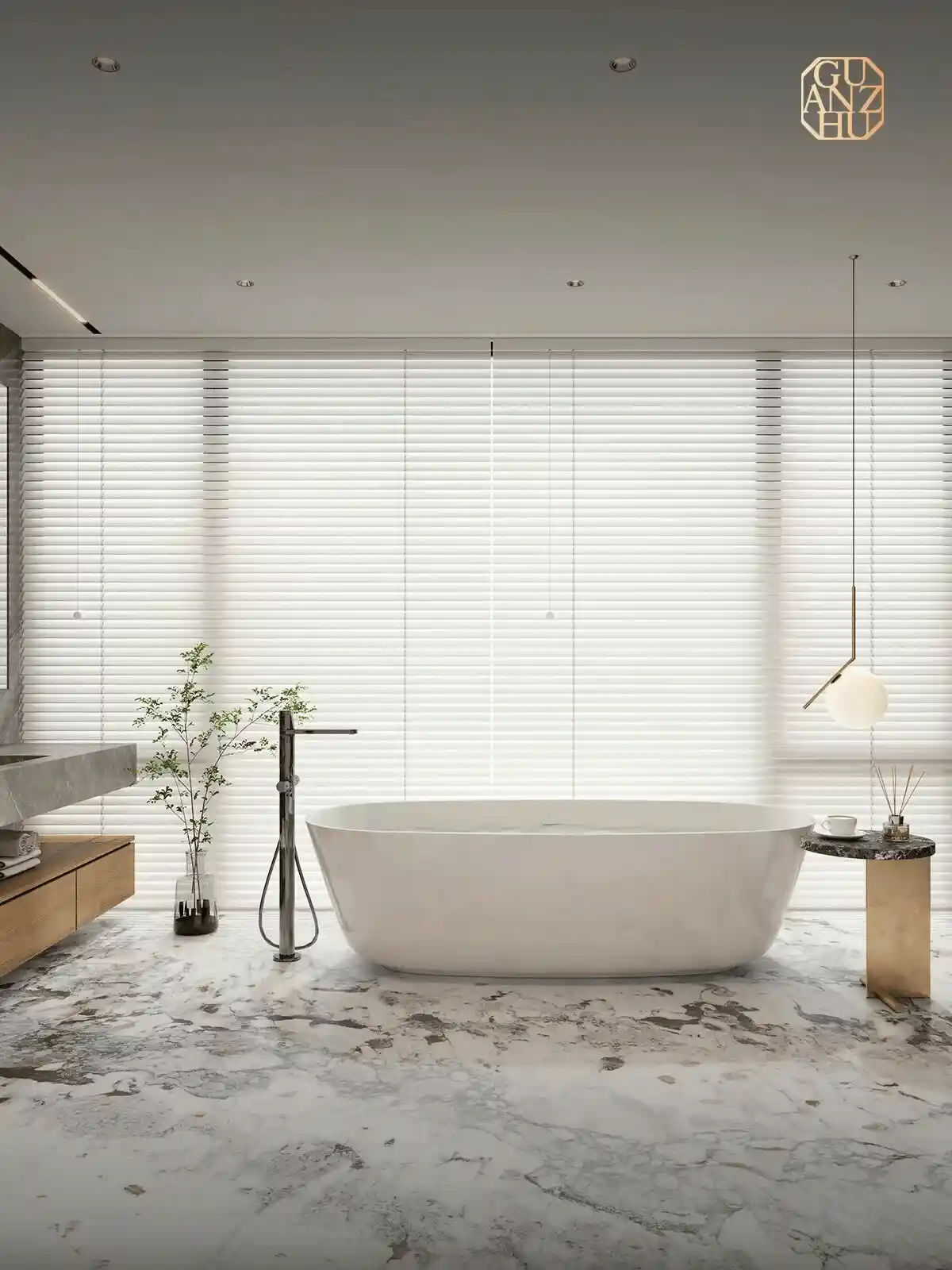 冠珠华珍岩板引爆家居美学革命！郭培联名设计首曝，岩板也能穿出高定气场