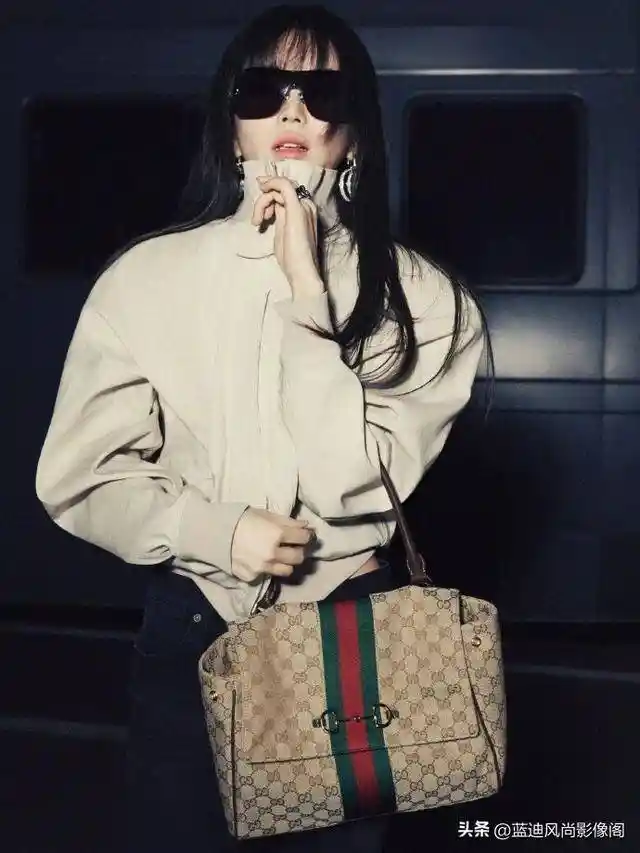 田曦薇Gucci造型：甜酷之间，定义摩登新美学