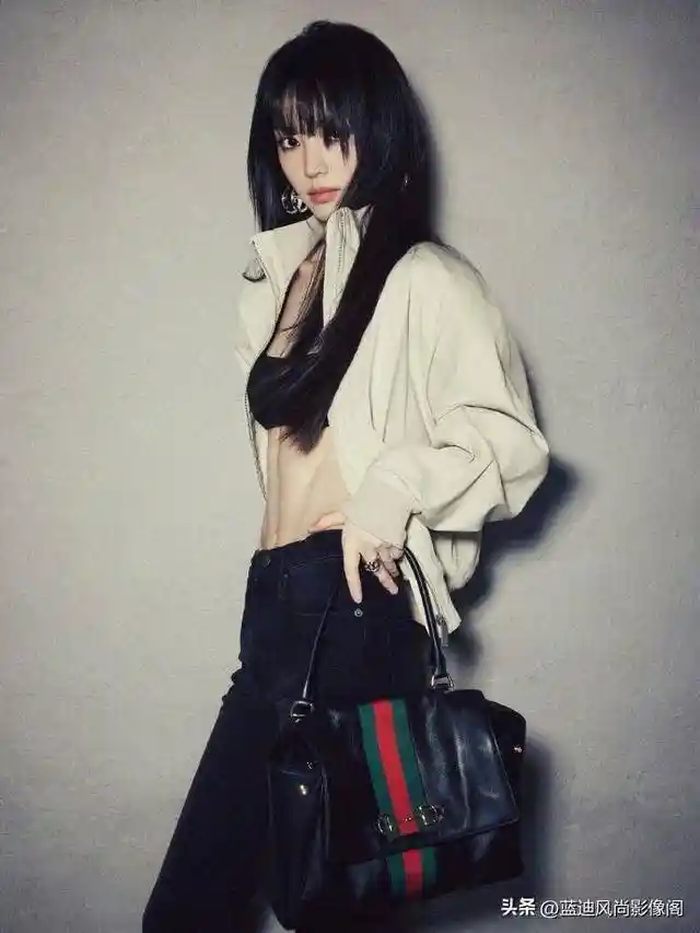 田曦薇Gucci造型：甜酷之间，定义摩登新美学