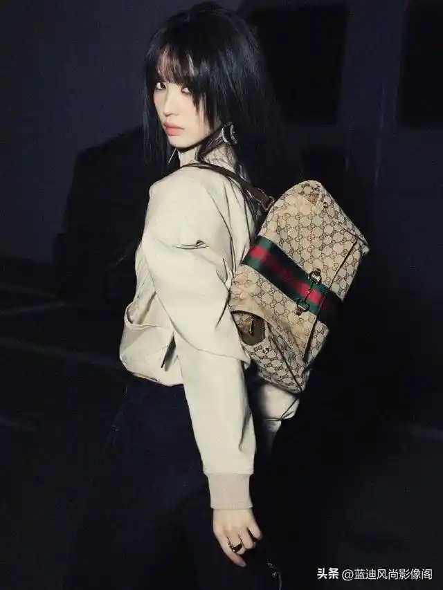 田曦薇Gucci造型：甜酷之间，定义摩登新美学