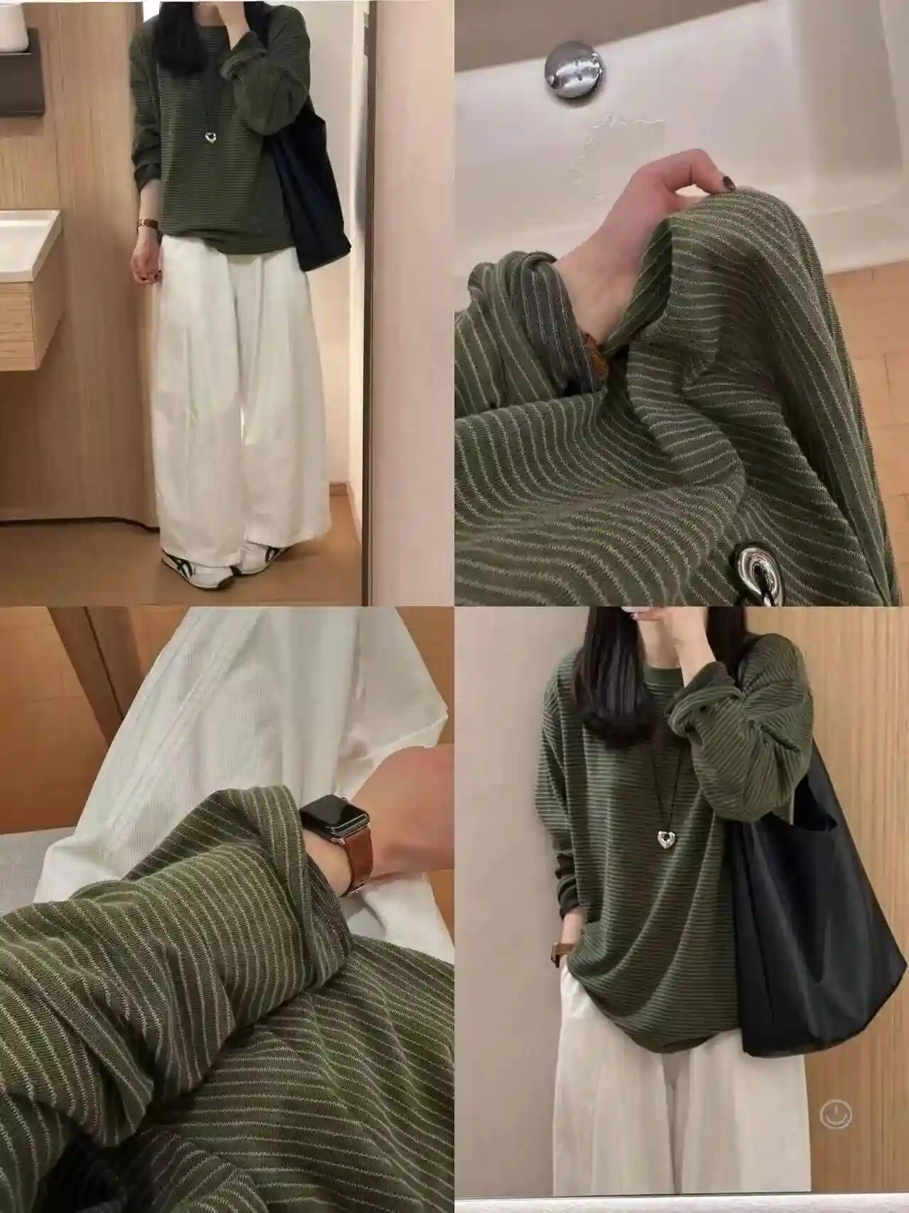 2026春日现象级单品诞生！橄榄绿T强势出圈：黄皮救星+呼吸条纹+云感版型，全网断货预警